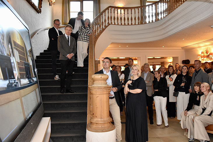 Korbinian und Suse Kohler, Anna Herzogin in Bayern mit Andreas Freiherr von Maltzan (von li. nach rechts)  (©Foto. Bachmair Weissach/Louisa Kirsch)